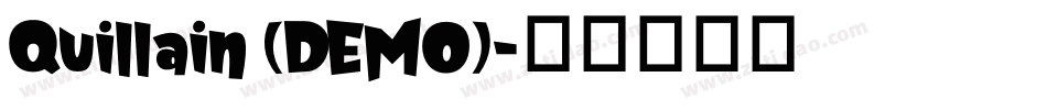 Quillain (DEMO)字体转换